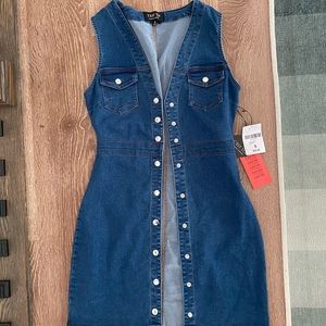 Mini Jean dress (NWT-Medium)